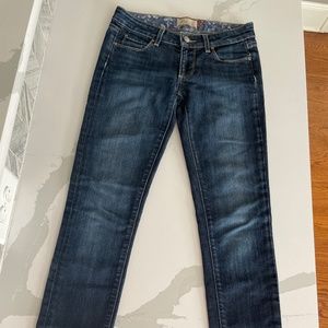 Paige classic peg jeans size 24